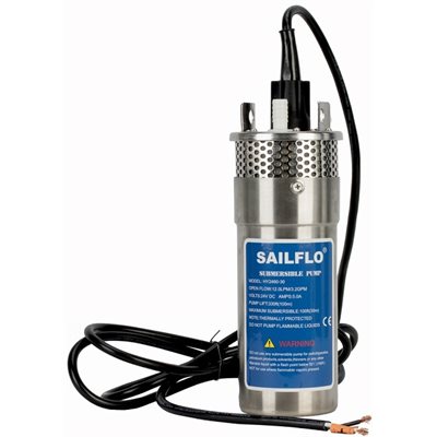 SAILFLO, POMPE A EAU SUBMERSIBLE 3.2GPM 12VDC 100PSI SAILFLO, POMPE A EAU SUBMERSIBLE 3.2GPM 12VDC 100PSI