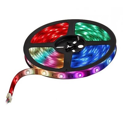 RGB LED STRIP 5050SMD, IP65, 60L-M, 12VDC, 5M RGB LED STRIP 5050SMD, IP65, 60L-M, 12VDC, 5M