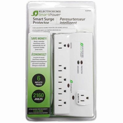 6-Outlet SmartPower Surge Protector 6-Outlet SmartPower Surge Protector