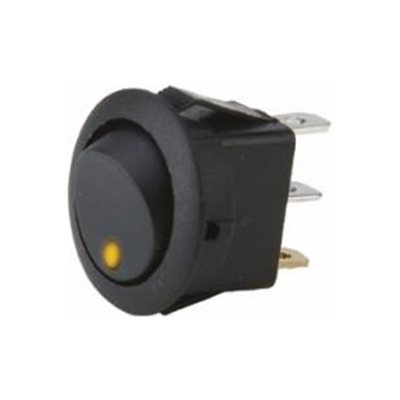 (5) ROCKER SWITCH LED ORANGE ON / OFF SPST 16A 12V (5) ROCKER SWITCH LED ORANGE ON / OFF SPST 16A 12V