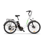 VÉLO ÉLECTRIQUE, SLANE, CALEDON CRUISER , BLANC