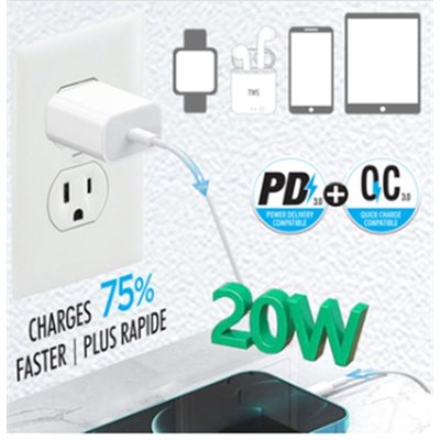 CHARGEUR RAPIDE TYPE-C CHARGEUR RAPIDE TYPE-C